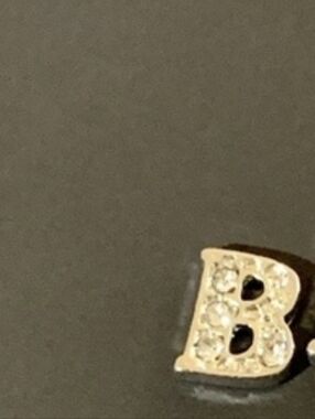 Letter B Charm For Floating Lockets